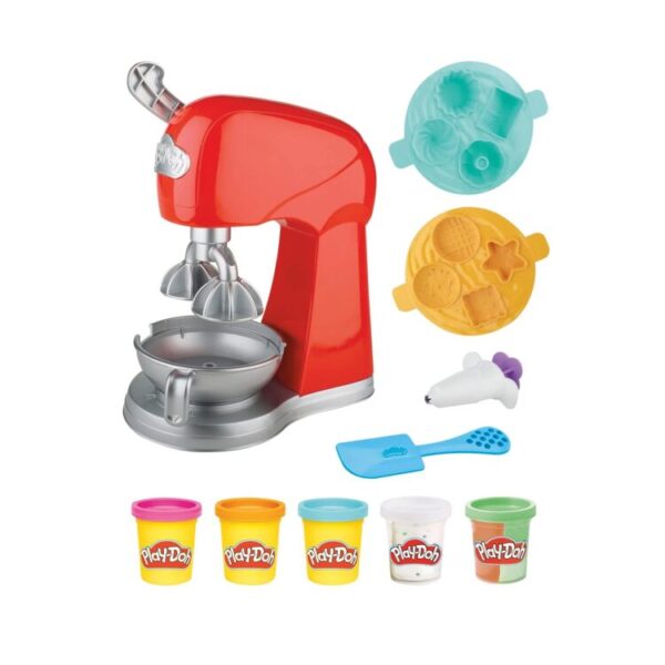 خمیر بازی هاسبرو مدل Magical Mixer Playset Play-Doh کد F4718 مجموعه 10 عددی