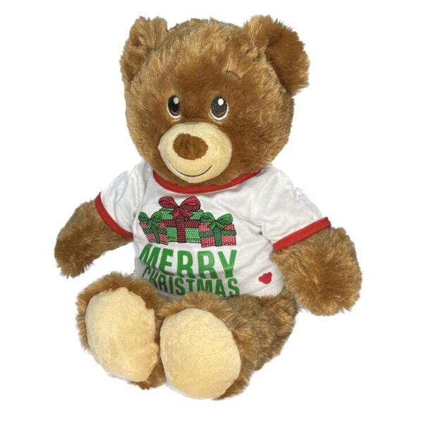 عروسک طرح خرس مدل Build a Bear Teddy Bear  کد SZ13/1184 ارتفاع 41 سانتی‌متر