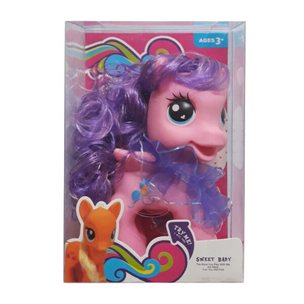 عروسک سوییت بیبی مدل Little pony کد 21 ارتفاع 16 سانتی متر