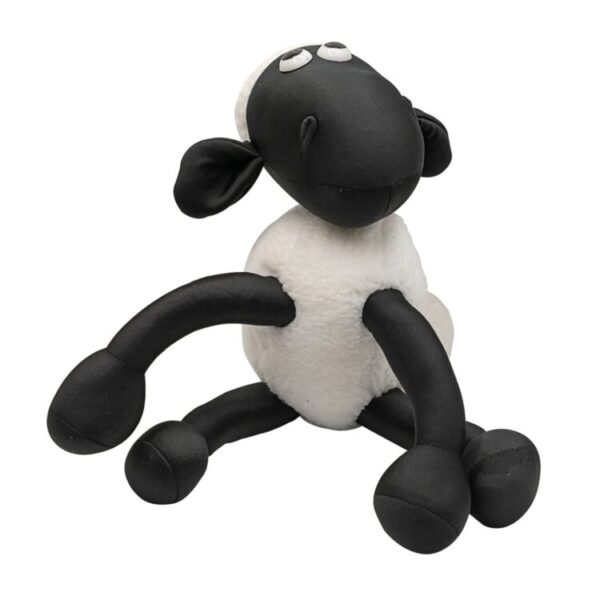 عروسک مدل گوسفند زبل طرح Shaun the Sheep ارتفاع 25 سانتی متر